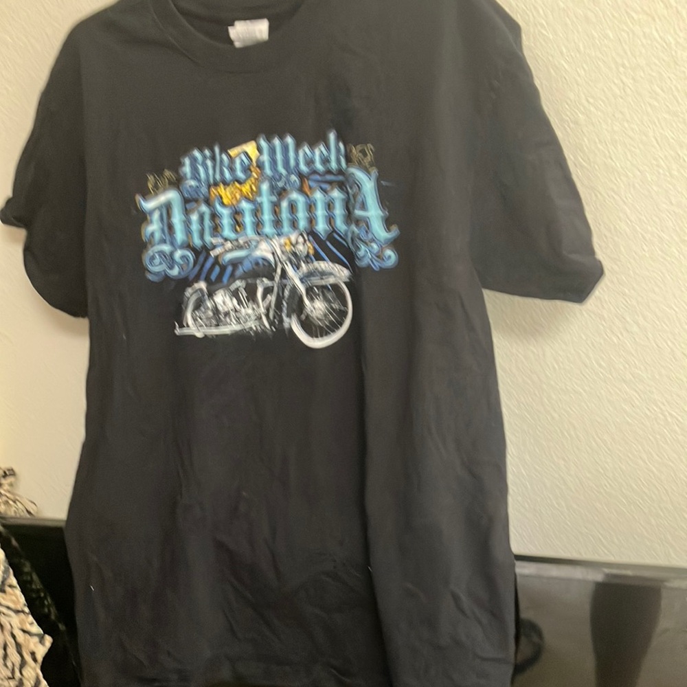 FINAL MARKDOWN Bike week 2015 t shirt large